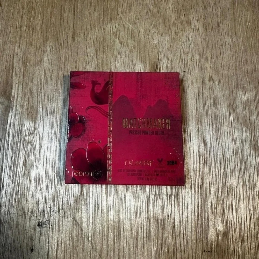ColourPop Disney Mulan Matchmaker Pressed Powder Blush Limited Edition New